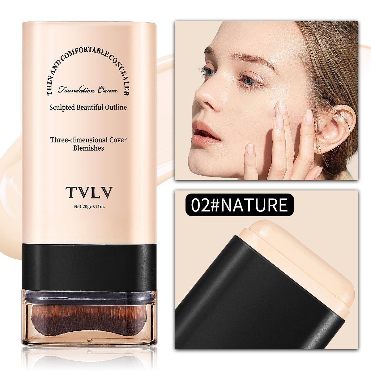 Dual-Ended Concealer Foundation Stick