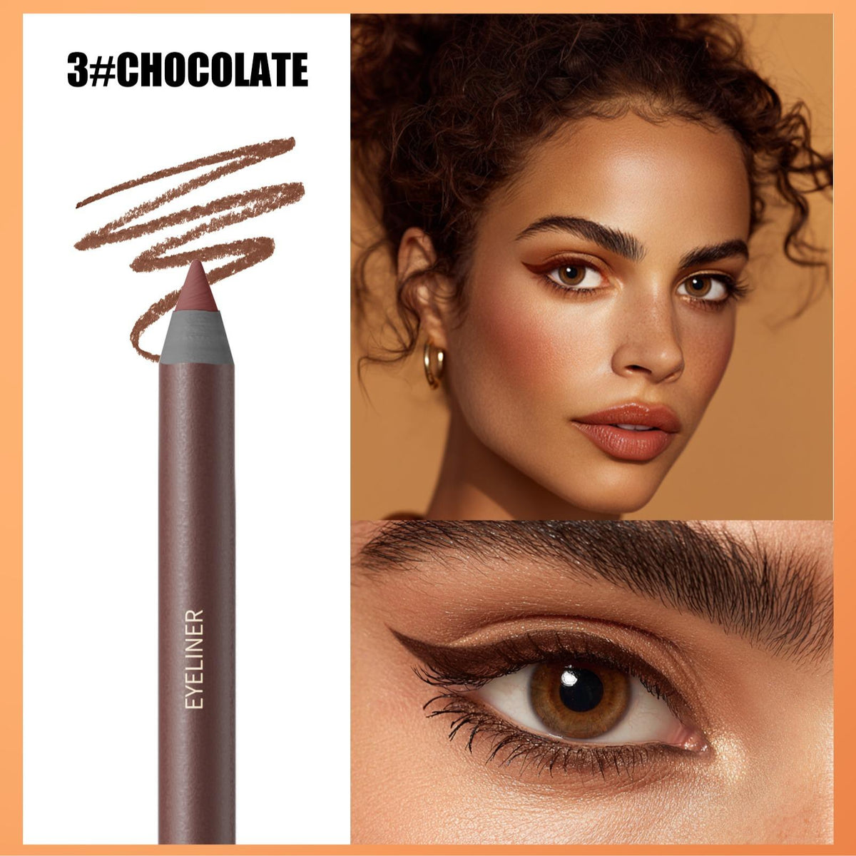 SNAILGIRL Matte Plum Eyeliner Pencil