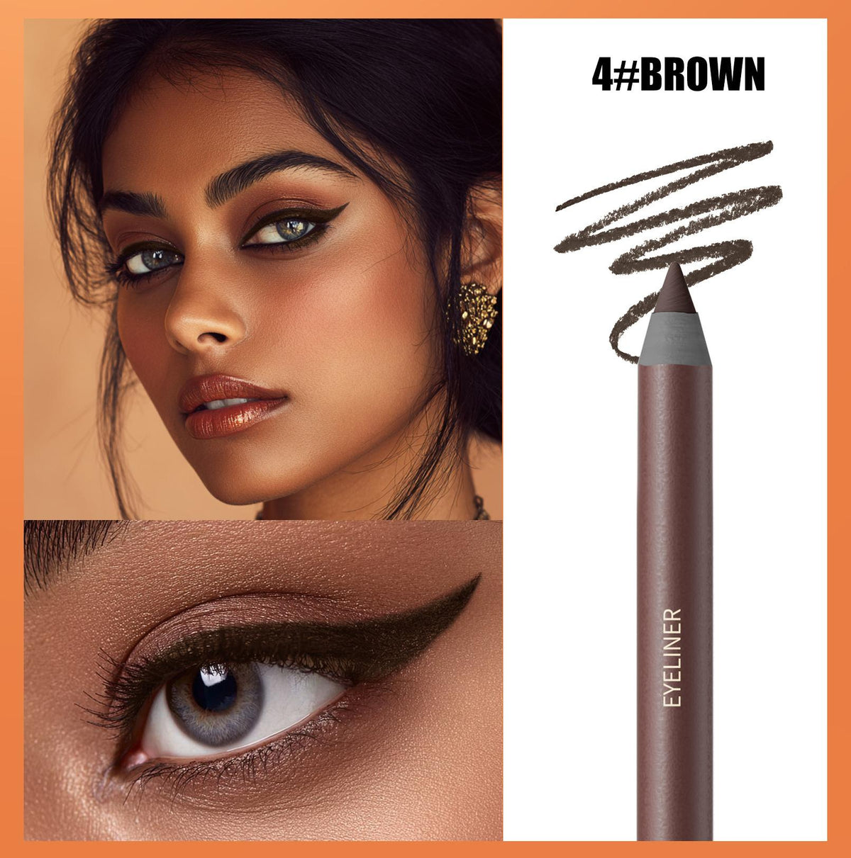 SNAILGIRL Matte Plum Eyeliner Pencil