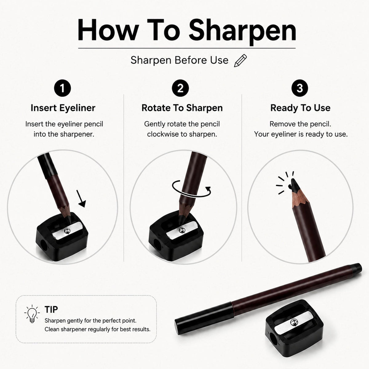 SNAILGIRL Matte Plum Eyeliner Pencil