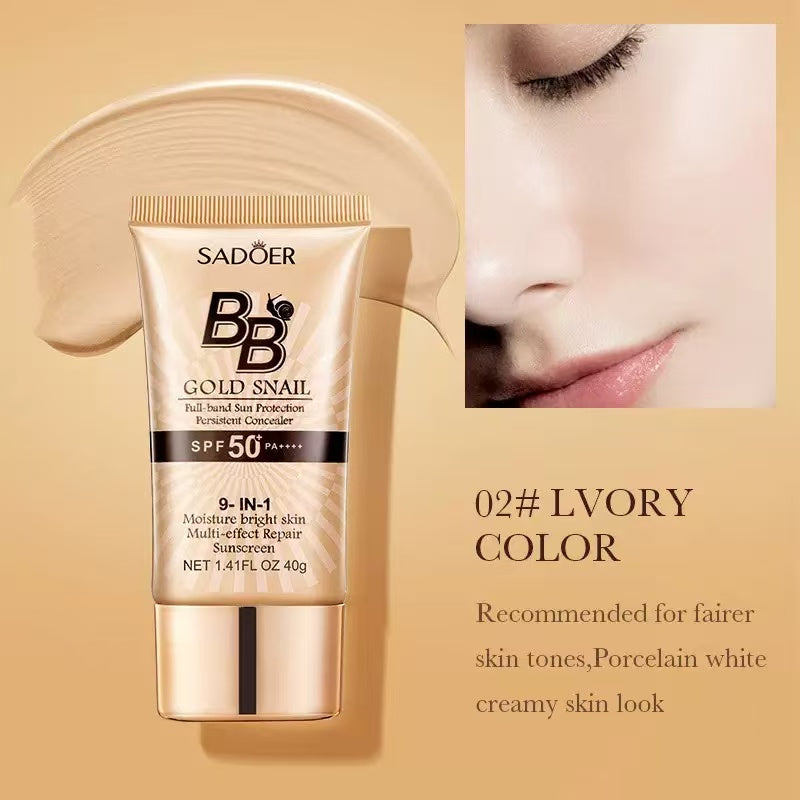High-Coverage Waterproof Snail BB Cream