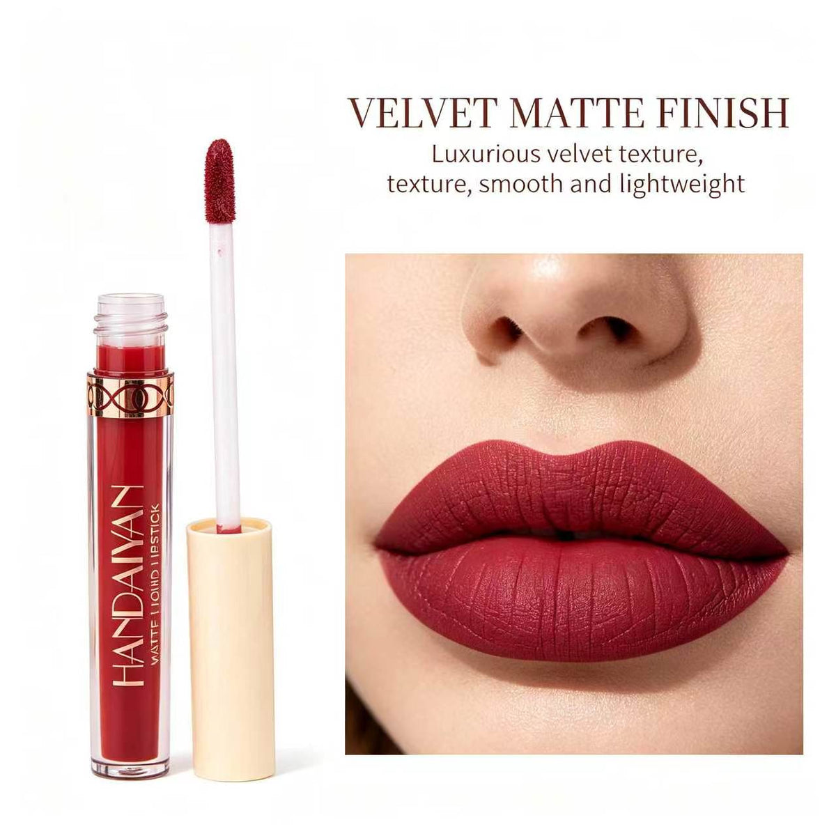 Handaiyan Alcohol-Free Velvet Matte Liquid Lipstick-Gloss