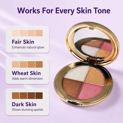 Shimmer Highlighter Palette