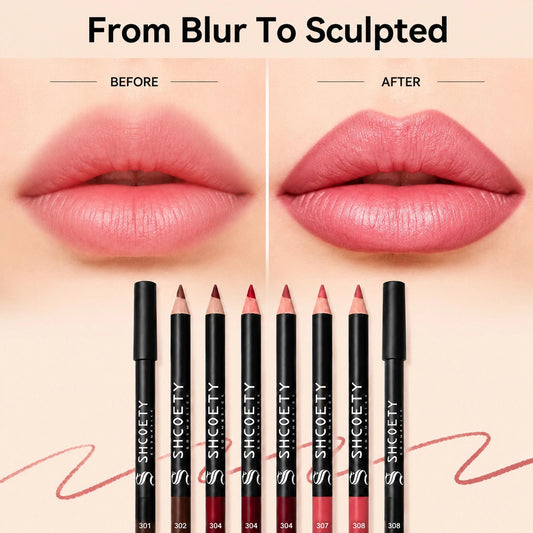 SHCOETY Cruelty-Free Dual-Ended Lip Liner & Tint Combo