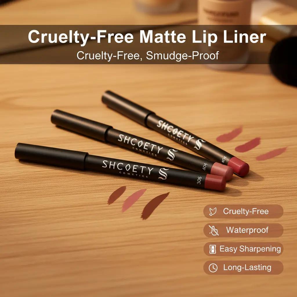 SHCOETY Cruelty-Free Dual-Ended Lip Liner & Tint Combo