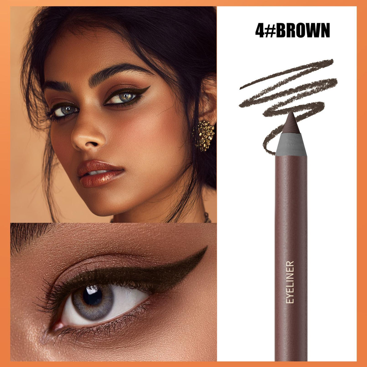 SNAILGIRL Matte Plum Eyeliner Pencil