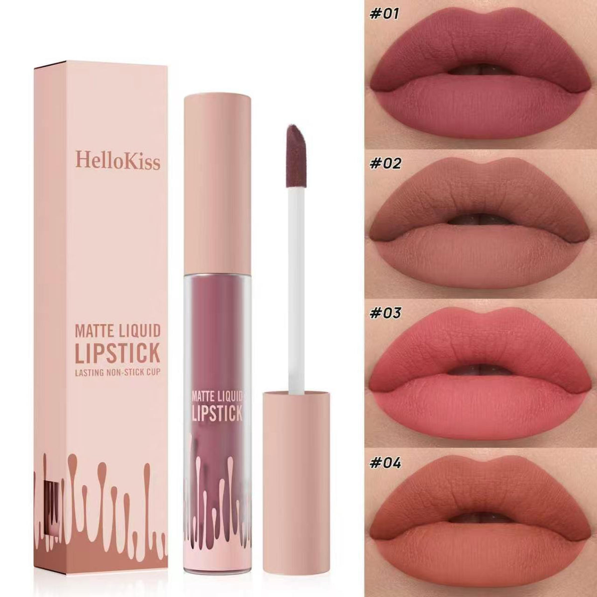 HelloKiss 3-in-1 Velvet Matte Lip Tint
