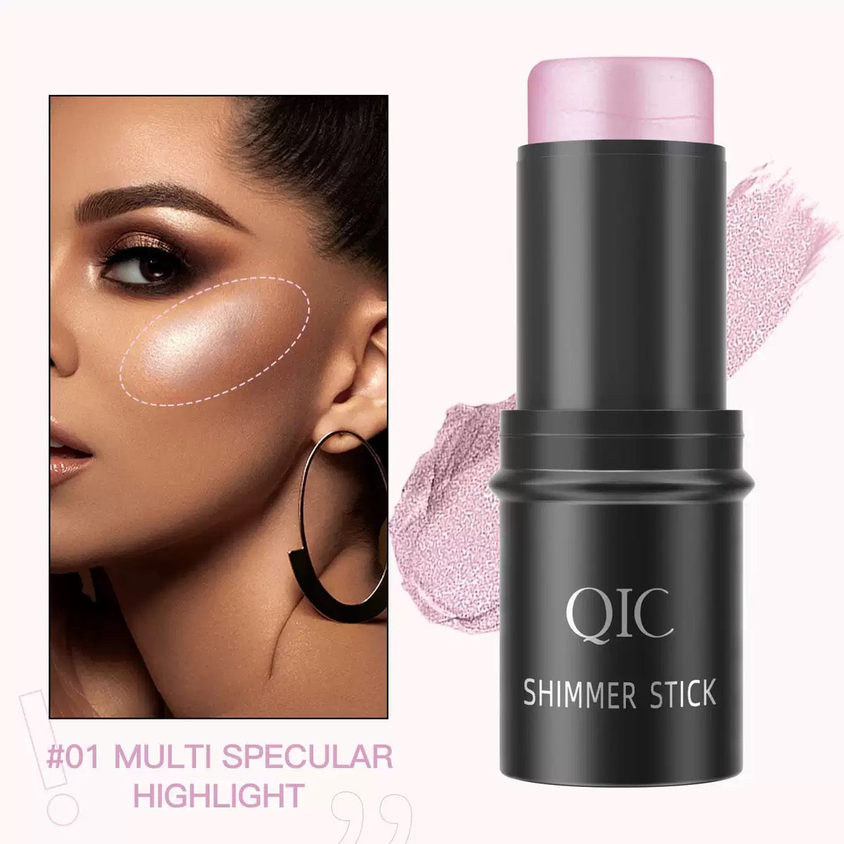 QIC 3-in-1 Portable Cosmetic Stick