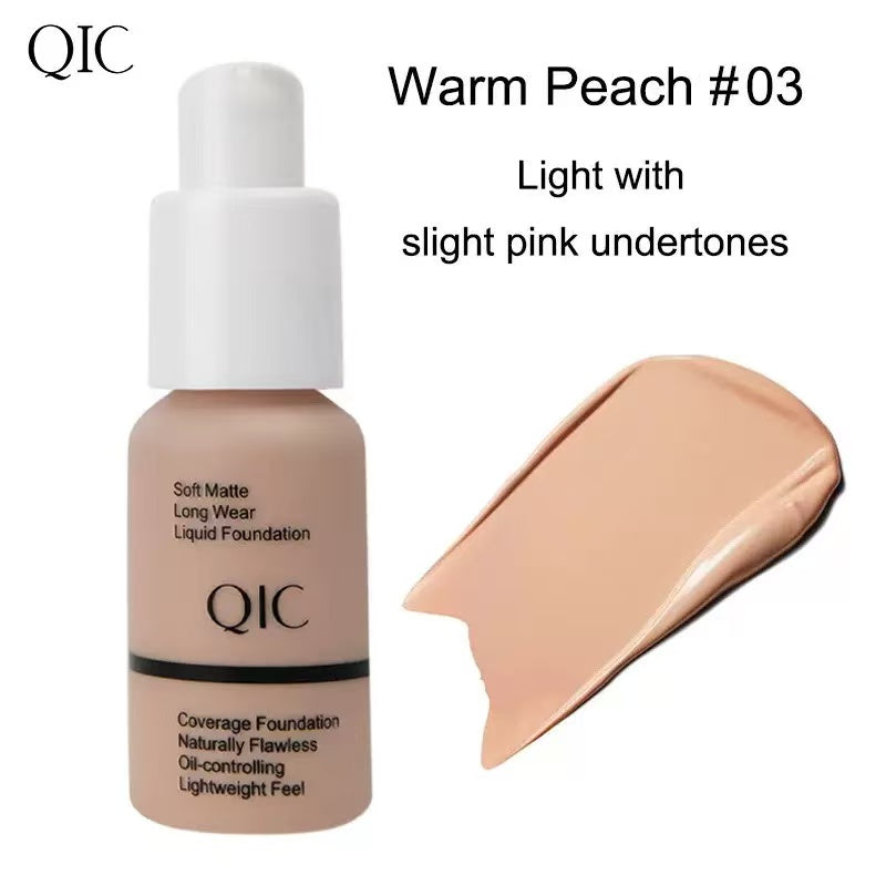 QIC Soft-Finish Liquid Foundation
