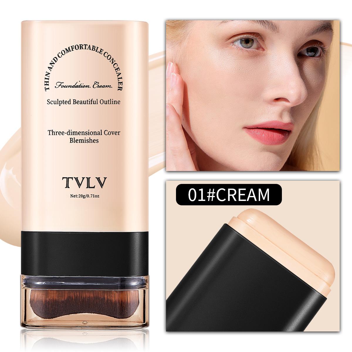 Dual-Ended Concealer Foundation Stick