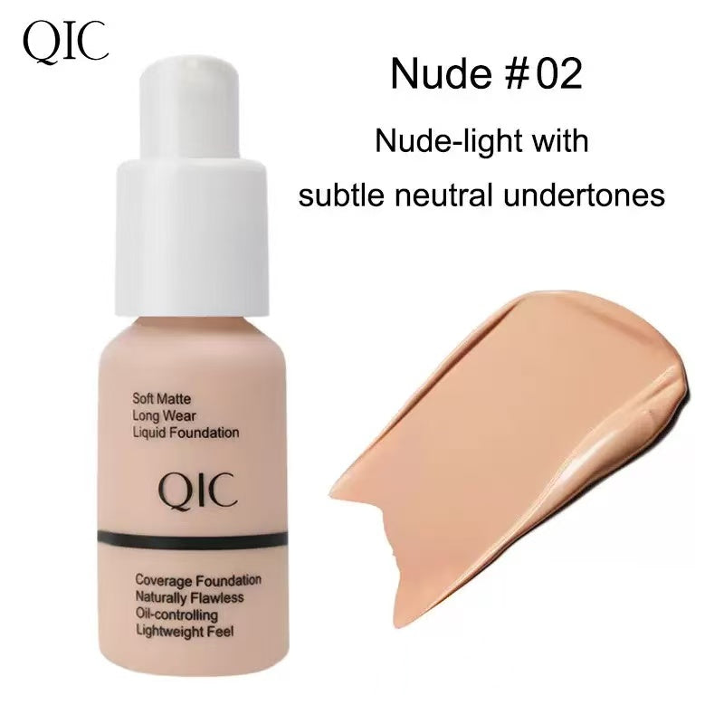 QIC Soft-Finish Liquid Foundation
