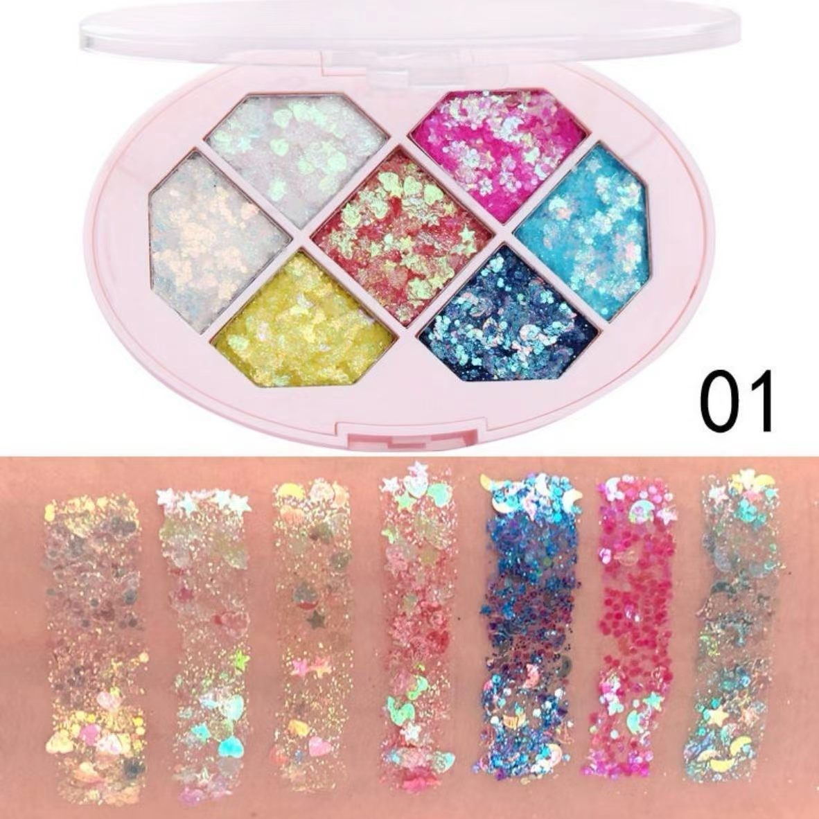 Cmaadu Multichrome Eyeshadow Palette