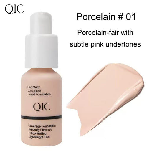 QIC Soft-Finish Liquid Foundation