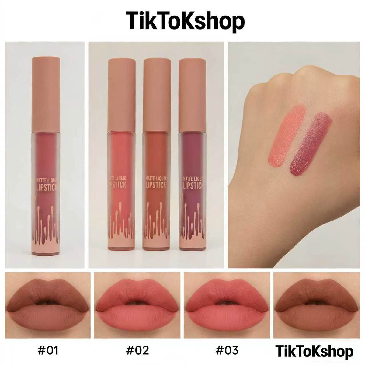 HelloKiss 3-in-1 Velvet Matte Lip Tint